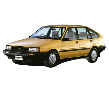 EVA автоковрики для Toyota Corolla V (E80)  1983-1987 Хэтчбек — cor80